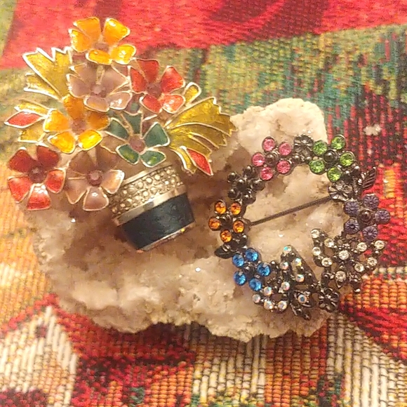 Jewelry - 2 Elegant brooches